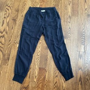COMMUNITY navy lightweight joggers size XS
